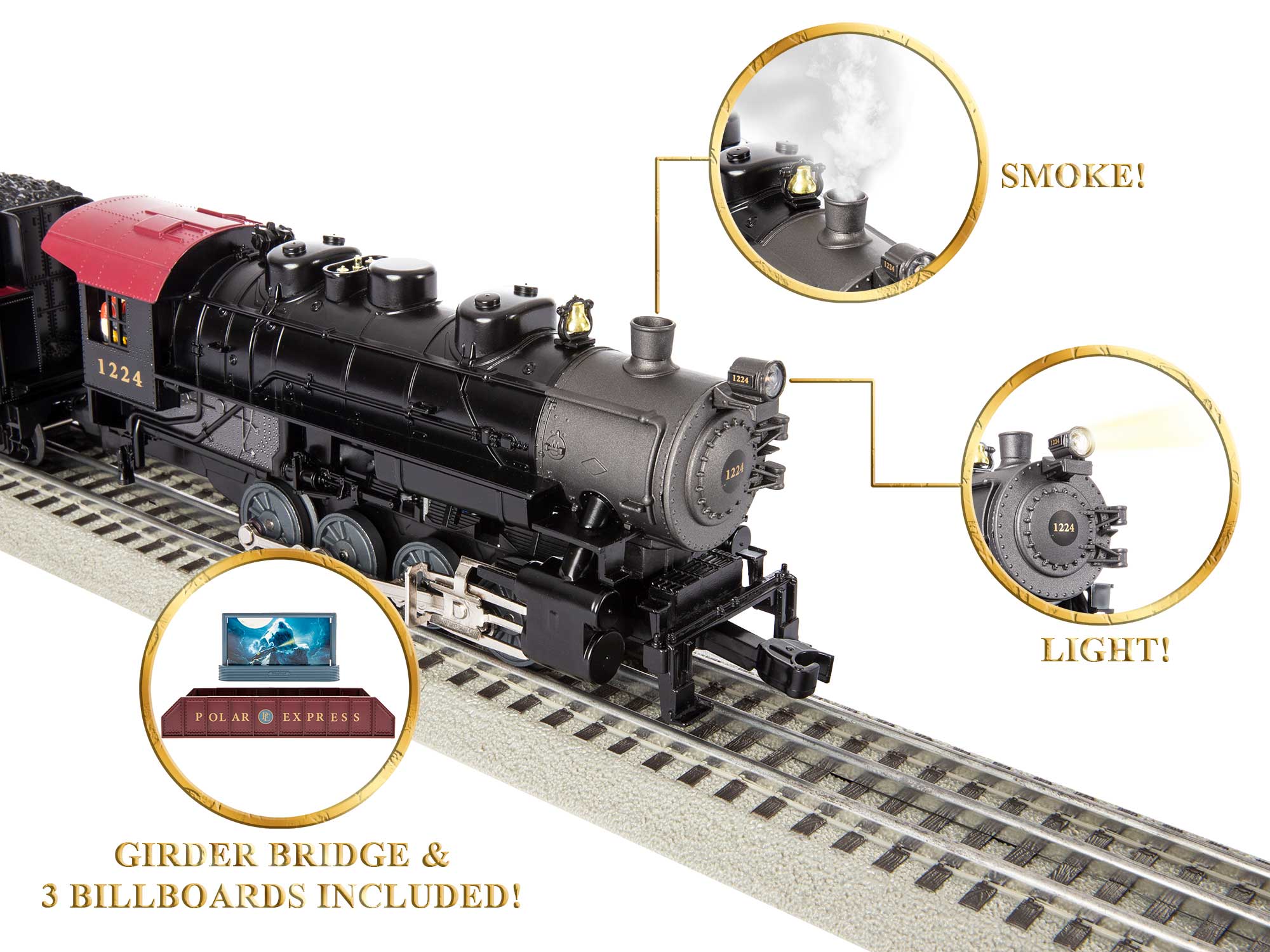 THE POLAR EXPRESS™ Freight LionChief Set